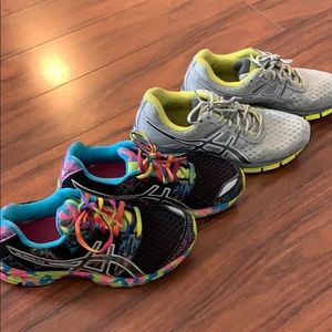 ASICS Gym Shoes 7.5 Bundle Set